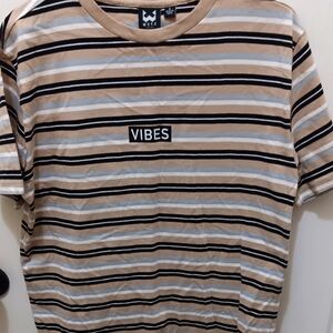 Striped T-shirt Men's Large